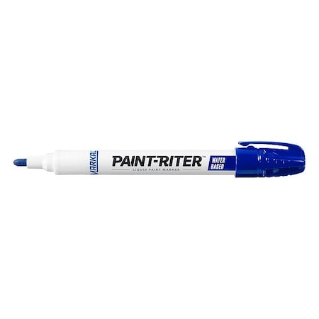 Paint Marker, Medium Tip, Blue Color Family, Paint MPN:97405G
