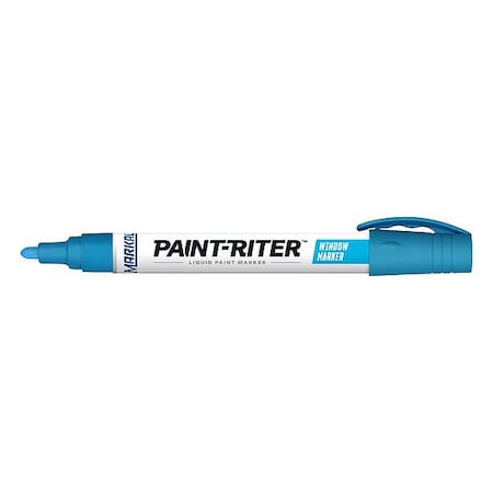 Paint Marker, Medium Tip, Blue Color Family, Paint MPN:97454G