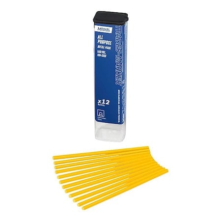 Trades-Marker Refills Yellow 12 Pack MPN:96241