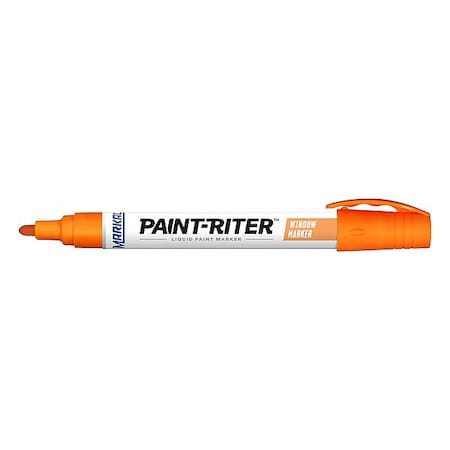 Paint-Riter Window Mrkr Orange MPN:97452