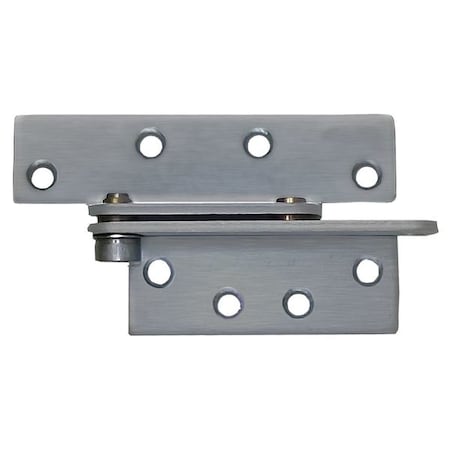 Pivot Hinge, Cold-Rolled Steel, Full Surface Mounting, 1 in Leaf W x 4 1/4 in Leaf H, zinc plated MPN:B1923US2G