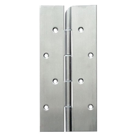 Door and Butt Hinge, 304 Stainless steel, Full Mortise Mounting, 4 1/2 in Leaf W x 79 in Leaf H MPN:FM3500-79