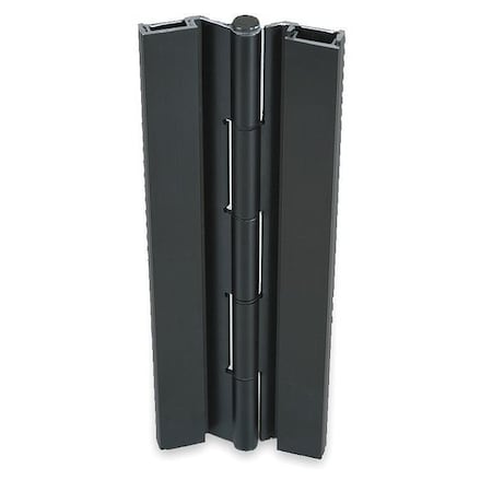 Piano Hinge, Aluminum Alloy, Full Surface Mounting, 1 5/8 in Leaf W x 7 ft Leaf H MPN:FS101-001-313