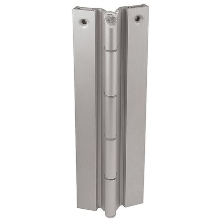 Piano Hinge, Aluminum Alloy, Full Surface Mounting, 1 5/8 in Leaf W x 8 ft Leaf H, Clear Anodized MPN:FS102-002-628-HT-MP