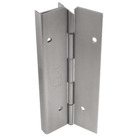 Piano Hinge, Stainless Steel, Full Mortise Mounting, 1 3/4 in Leaf W x 8 ft Leaf H MPN:HG305-002-630-HT-MP-RH