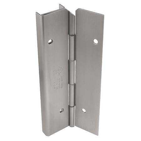 Piano Hinge, Stainless Steel, 8 ft Leaf Ht, 1 3/4 in Leaf W Unfinished MPN:HG305-95