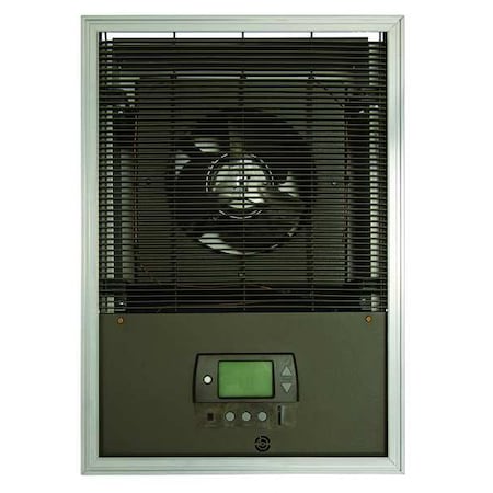 Recessed Electric Wall-Mount Heater, Recessed, 4000 W, 277V AC, Bronze MPN:G3454SD-GB