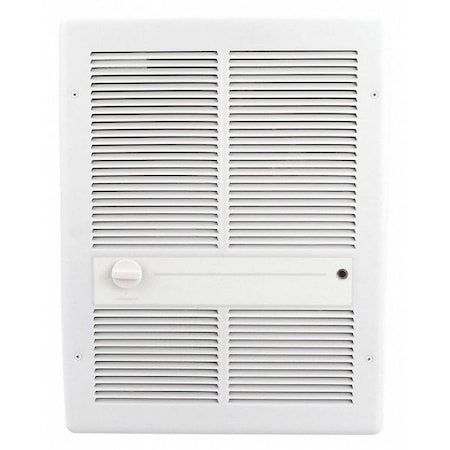 Recessed Electric Wall-Mount Heater, Recessed or Surface, 1125/3000 W, 208/240V AC, White MPN:HF3315T2RPW