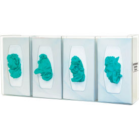 Bowman® Glove Box Dispenser - Quad - Divided 22.63