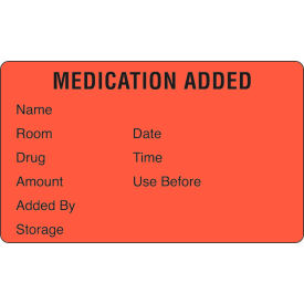 Marketlab™ Medication Added Labels 2-1/2