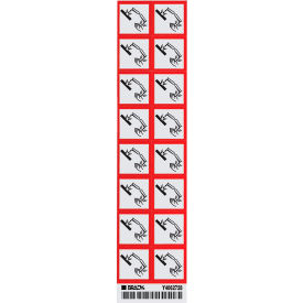 Marketlab™ Vinyl GHS Corrosive Labels 1