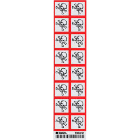 Marketlab™ Vinyl GHS Severe Toxic Labels 1