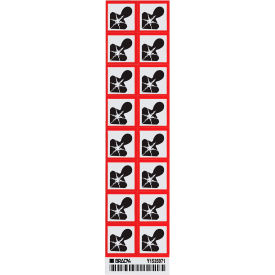 Marketlab™ Paper GHS Health Danger Labels 1