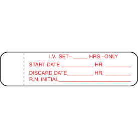 Marketlab™ IV Tubing Labels- Hrs 3