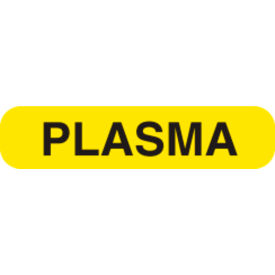 Marketlab™ Chemistry Labels Plasma 1-5/8
