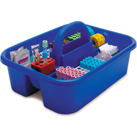 Marketlab™ Phlebotomy Tote w/Bin Cups Tube Racks & ML2500 Blue 10464