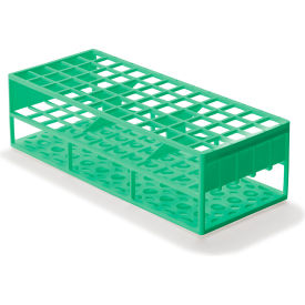 Marketlab™ Tube Rack for 17mm Tubes Acetal Resin Green Pack of 2 1882-GN