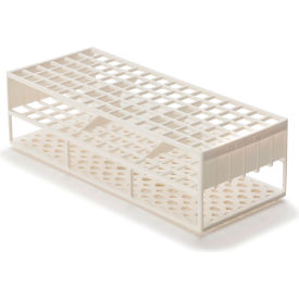 Marketlab™ Acetal Resin Tube Rack for 13mm Tubes White Pack of 2 1892-WH