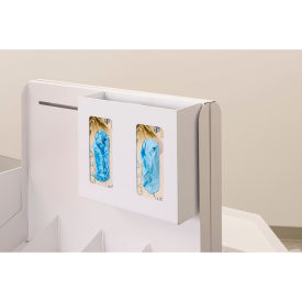 Marketlab™ LabWall Double Glove Box Dispenser 11-3/4