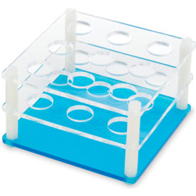 Marketlab™ Compact Tube Racks For 13mm Tubes Clear Pack of 2 5563