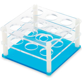 Marketlab™ Compact Tube Racks For 17mm Tubes Clear 5564