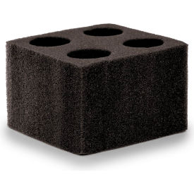 Marketlab™ Foam Tube Racks For 30mm Tubes Black Pack of 5 6336