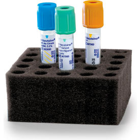 Marketlab™ Foam Tube Racks For 13mm Tubes Black Pack of 5 6338