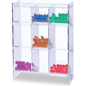 Marketlab™ Blood Collection Acrylic Tube Rack Clear 7100