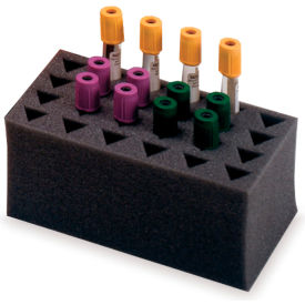 Marketlab™ Acrylic Universal Foam Tube Rack Holds 24 Tubes 6-3/4