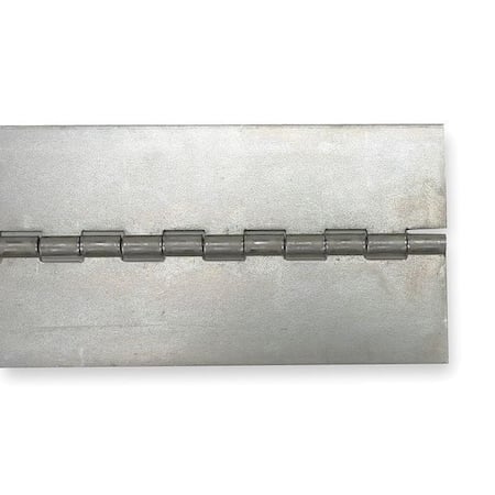 Piano Hinge, Aluminum Alloy, Full Surface Mounting, 1 1/2 in Leaf W x 96 in Leaf H, Aluminum Alloy MPN:4PPC8