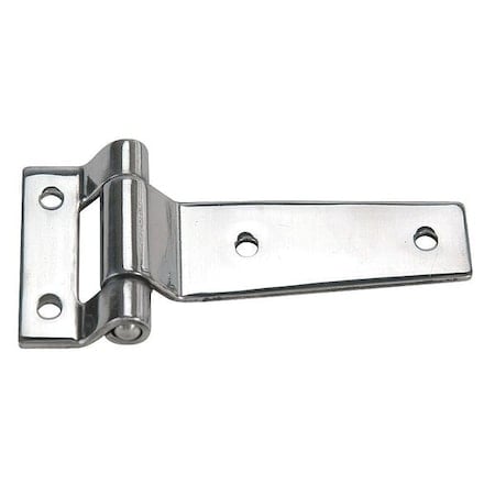 Strap Hinge, Stainless Steel, Full Surface Mounting, 2 11/16 in Leaf W x 6 5/32 in Leaf H MPN:4PRA6