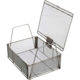 Marlin Steel Small Parts Wire Basket 10 Openings / Inch 9x7x3 Stainless Steel Price Each for Qty 5+ 00-00368221-38-5