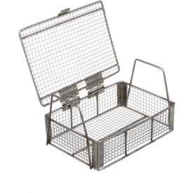 Marlin Steel Small Parts Wire Basket 4 Openings / Inch 7x5x2 Stainless Steel Price Each for Qty 1-4 00-00368222-38