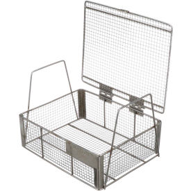 Marlin Steel Small Parts Wire Basket 4 Openings / Inch 9x7x3 Stainless Steel Price Each for Qty 5+ 00-00368223-38-5