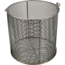 Marlin Steel Perforated Round Basket 12-3/4