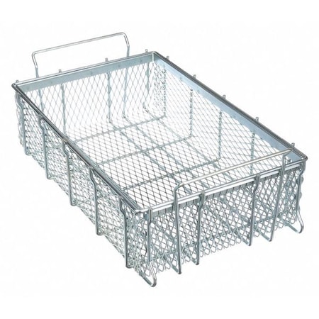 Rectangular Parts Washing Basket, 1/2