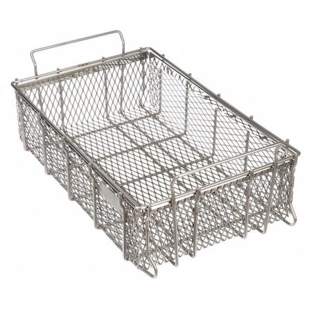 Rectangular Parts Washing Basket, 1/2