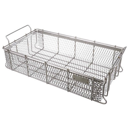 Rectangular Parts Washing Basket, 1/2