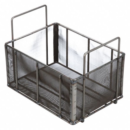 Rectangular Parts Washing Basket, #30 Mesh Size, Steel, Natural MPN:00-00368246-81