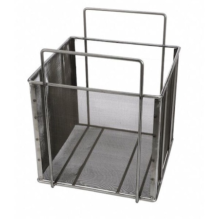 Rectangular Parts Washing Basket, #30 Mesh Size, Steel, Natural MPN:00-00368255-81