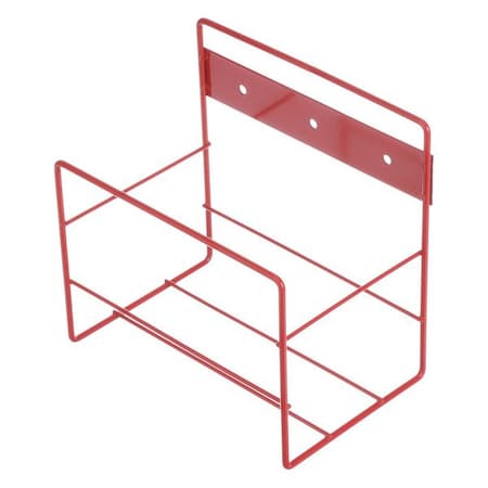 Rectangular Storage Basket, Steel, Red MPN:01431003-05