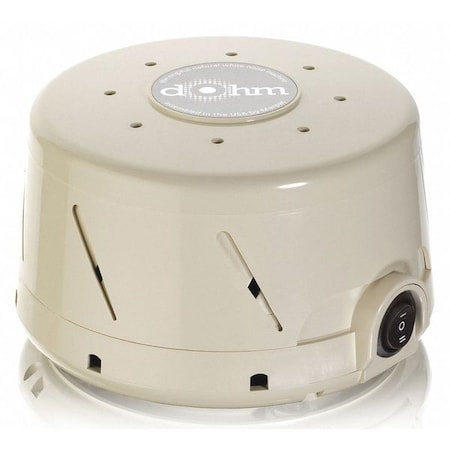 Dohm Classic Sound Machine, Tan, 120, 5 1/2 in Dia. MPN:M1DSUSTN