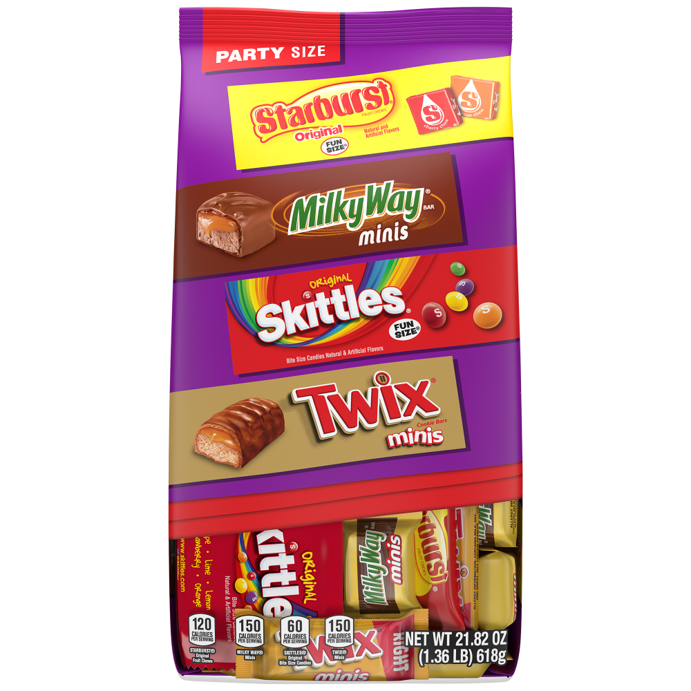 Mars Mixed Chocolate Sugar Variety Minis, 21.82 Oz MPN:040000598503