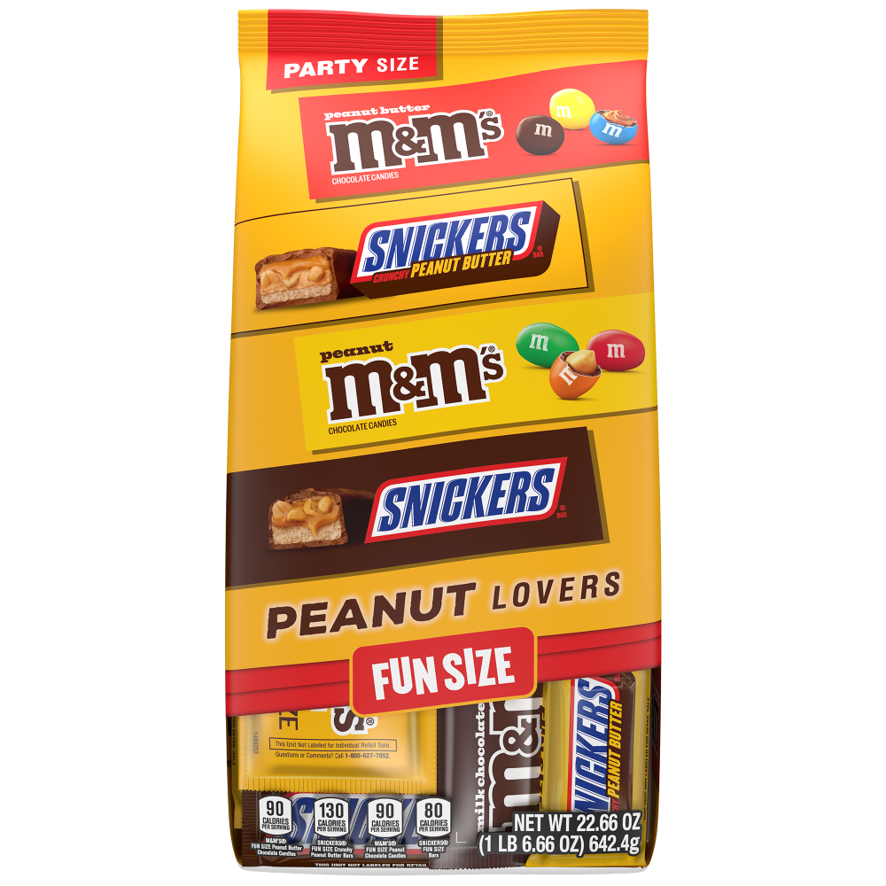 Mars Peanut Lovers Fun Size Party Pack, 22.66 Oz MPN:040000598855