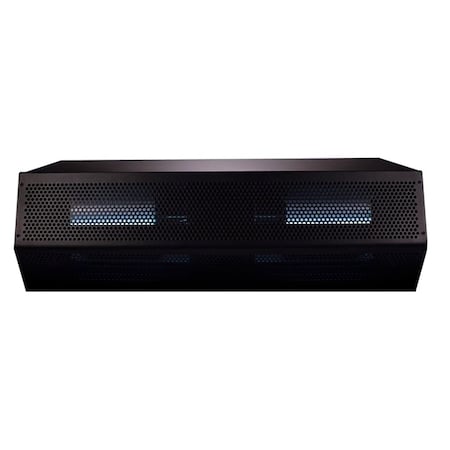 Air curtain designed to include our UVC package MPN:LPV236-1UD-OB-UVP