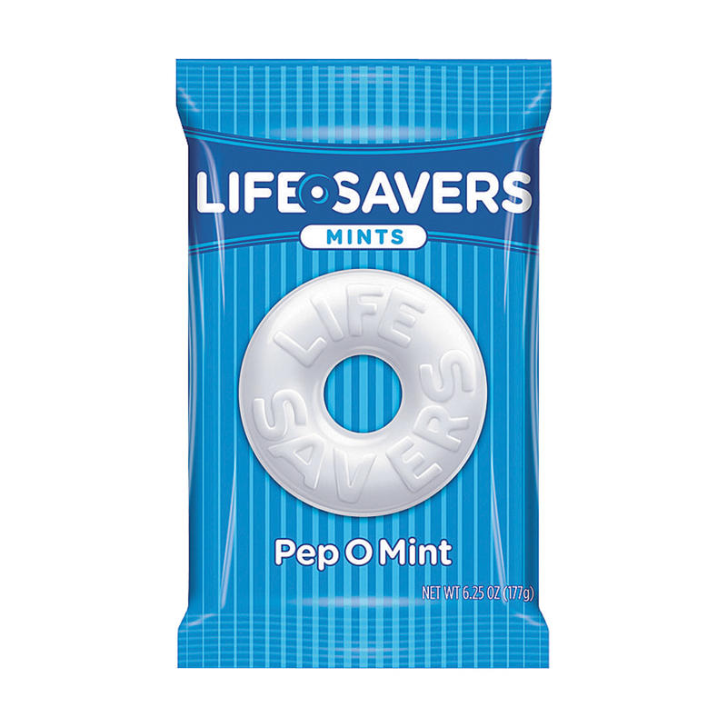 Life Savers, Pep-O-Mint, 6.25 Oz Bag MPN:08503