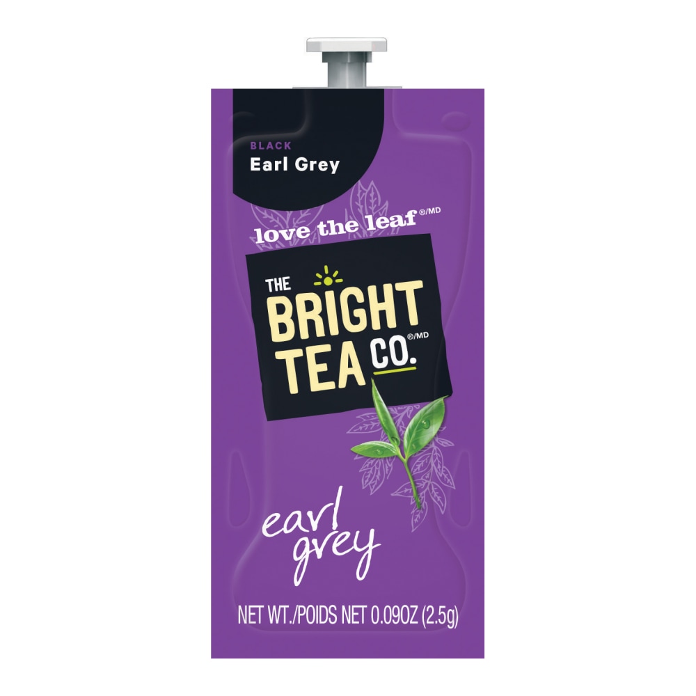 The Bright Tea Co. Earl Grey Tea, Single-Serve Freshpacks, 0.25 Oz, Box Of 100 MPN:B506