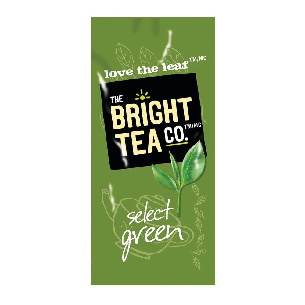 The Bright Tea Co. Select Green Tea, Single-Serve Freshpacks, 0.25 Oz, Box Of 100 MPN:B508