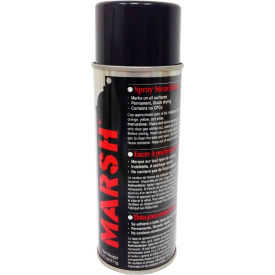 Marsh® Spray Stencil Ink 11 Oz. Black 30395 - Pkg Qty 12