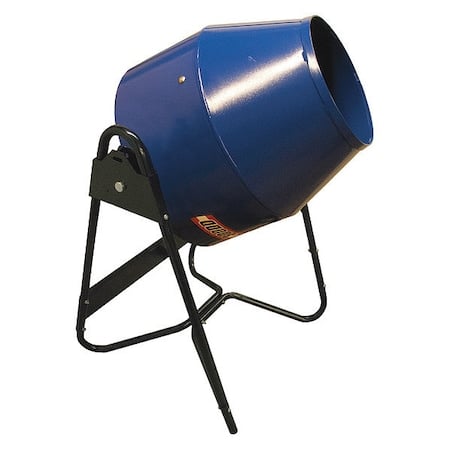 Concrete Mixer, Steel Drum, 115V, 184 lb. MPN:300DD
